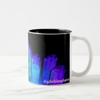 De Café Em Dois Tons Caneca da dispersão