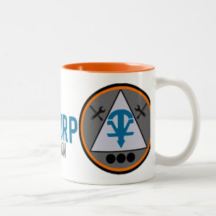De Café Em Dois Tons Caneca da divisão do salvamento