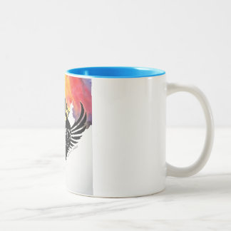De Café Em Dois Tons Caneca da equipe da rua