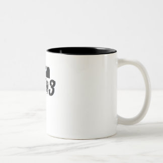 De Café Em Dois Tons Caneca da equipe Rx3