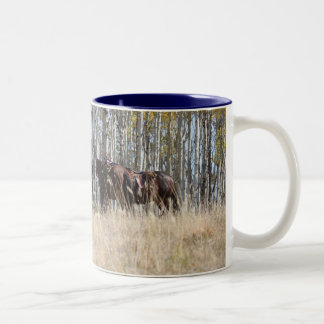 De Café Em Dois Tons Caneca da equitação