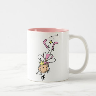 De Café Em Dois Tons Caneca da Fada dos Dentes no Trabalho