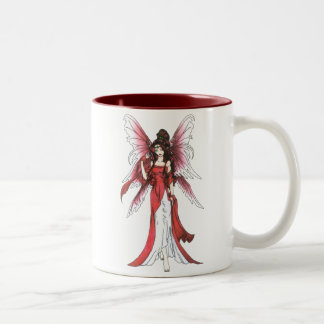 De Café Em Dois Tons Caneca da Fada Garnet