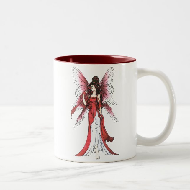 De Café Em Dois Tons Caneca da Fada Garnet (Direita)