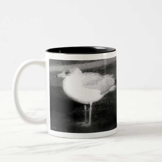 De Café Em Dois Tons Caneca da GAIVOTA (Esquerda)