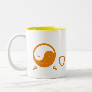 De Café Em Dois Tons Caneca da harmonia