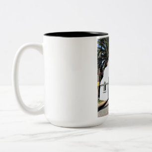 De Café Em Dois Tons Caneca da Ilha Catalina, The White Arch