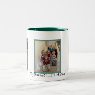 De Café Em Dois Tons Caneca da imagem da família
