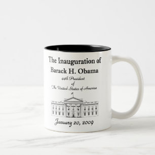 De Café Em Dois Tons Caneca da inauguração
