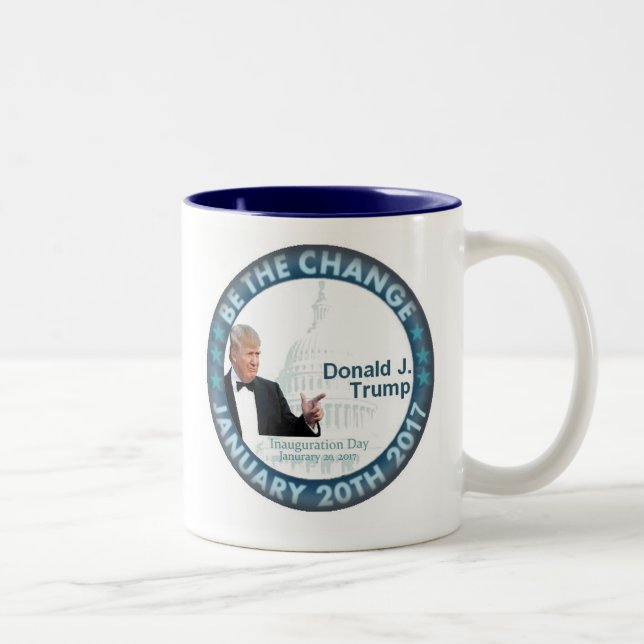 De Café Em Dois Tons Caneca da INAUGURAÇÃO do TRUNFO (Direita)