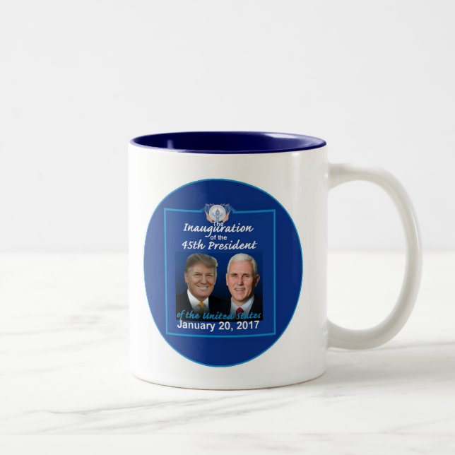 De Café Em Dois Tons Caneca da INAUGURAÇÃO do TRUNFO (Direita)