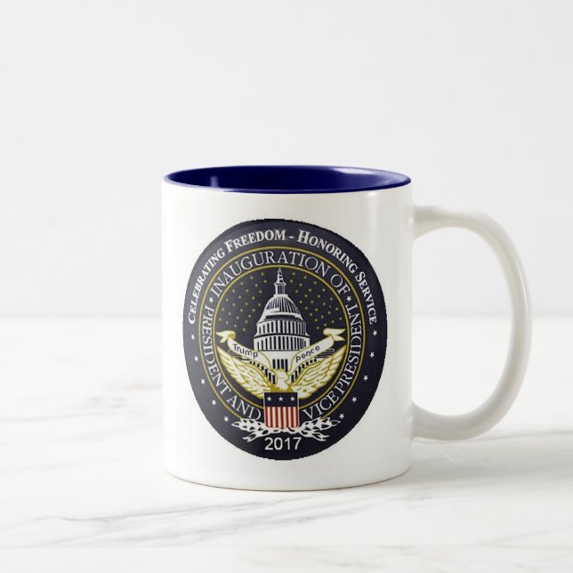 De Café Em Dois Tons Caneca da INAUGURAÇÃO do TRUNFO (Direita)