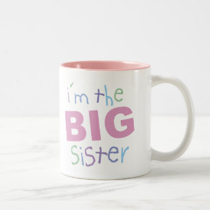 De Café Em Dois Tons Caneca da irmã mais velha
