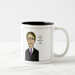 De Café Em Dois Tons Caneca da liberdade