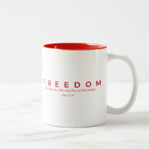 Caneca da liberdade