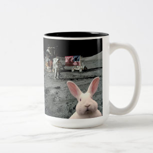 De Café Em Dois Tons Caneca da lua