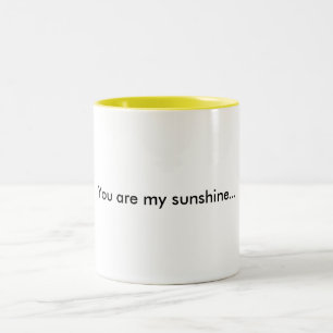 De Café Em Dois Tons Caneca da luz do sol