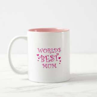De Café Em Dois Tons Caneca da mãe dos mundos a melhor