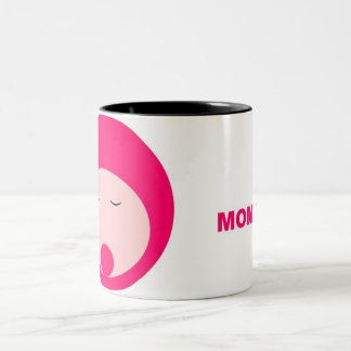 De Café Em Dois Tons Caneca da MAMÃ