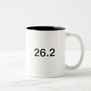 De Café Em Dois Tons Caneca da maratona