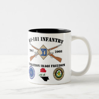 De Café Em Dois Tons Caneca da mesa