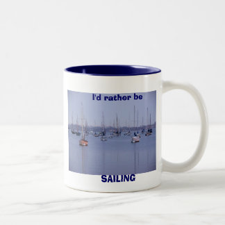 De Café Em Dois Tons Caneca da navigação