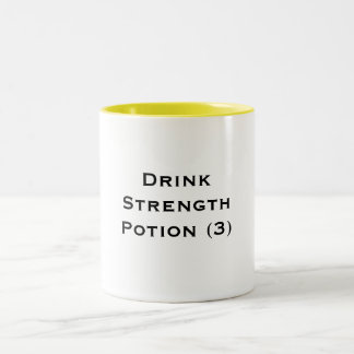De Café Em Dois Tons Caneca da poção da força da bebida (3)