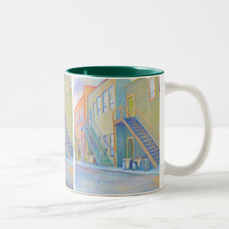 De Café Em Dois Tons Caneca da porta traseira