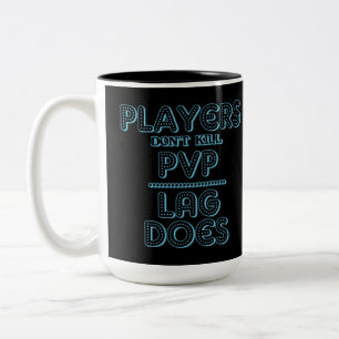 De Café Em Dois Tons Caneca da retardação PVP do jogo