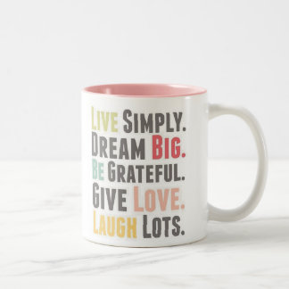 De Café Em Dois Tons caneca da sabedoria da vida