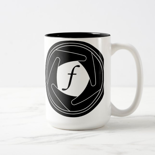 De Café Em Dois Tons Caneca da silhueta da abertura (Direita)