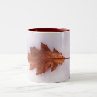 De Café Em Dois Tons Caneca da solidão do outono