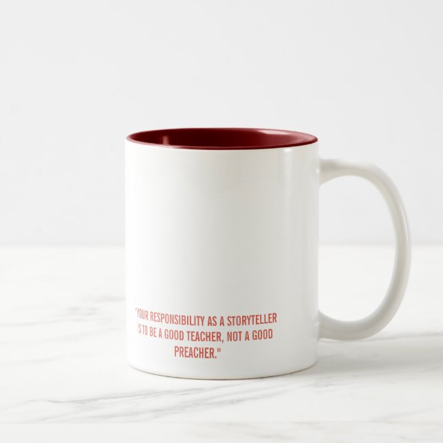 De Café Em Dois Tons Caneca da tinta invisível (Direita)