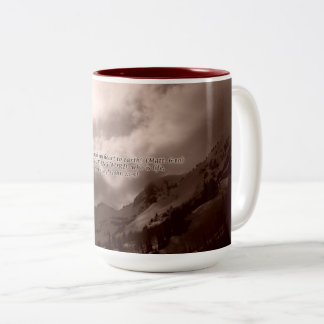 De Café Em Dois Tons Caneca da vida