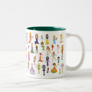 De Café Em Dois Tons Caneca da zorra