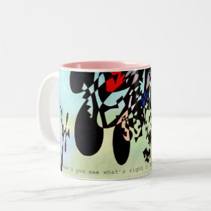De Café Em Dois Tons Caneca dada deus