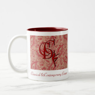 De Café Em Dois Tons Caneca das citações do CCD Martha Graham