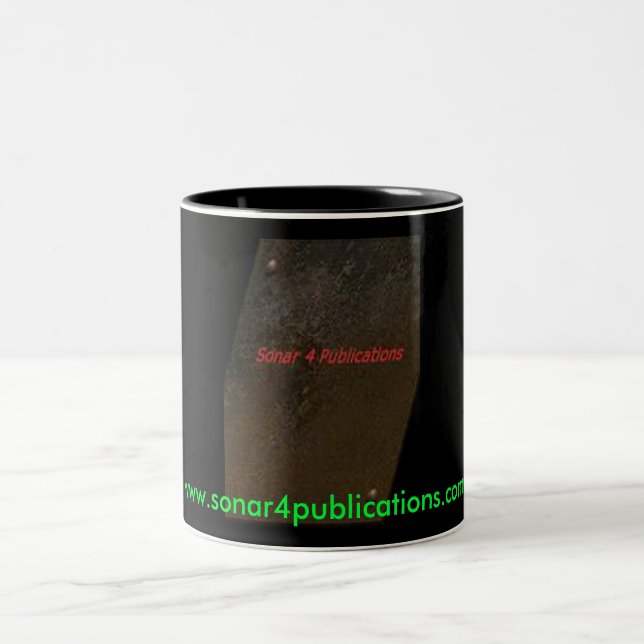 De Café Em Dois Tons Caneca das publicações Sonar4 (Centro)