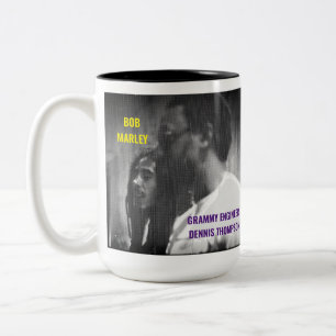 De Café Em Dois Tons CANECA DENNIS & BOB Duas Cores, 15 oz