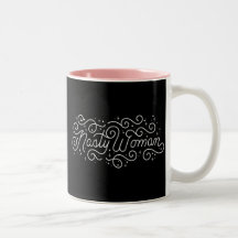 Caneca desagradável da mulher