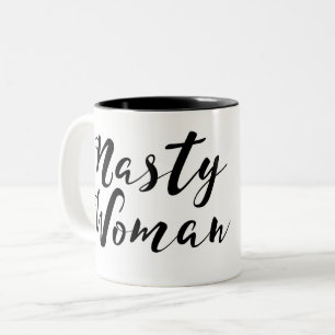 De Café Em Dois Tons Caneca desagradável da mulher