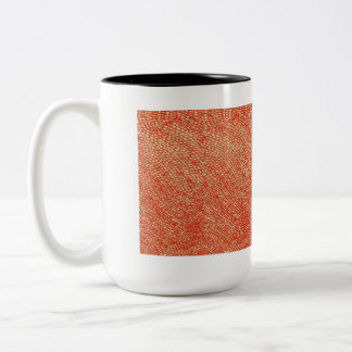 De Café Em Dois Tons Caneca Desenho Vermelho Design Afiado Robert Vince