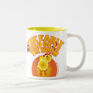 De Café Em Dois Tons CANECA Deus ajuda a quem muito madruga