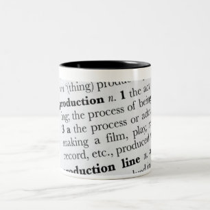 De Café Em Dois Tons Caneca dicionario