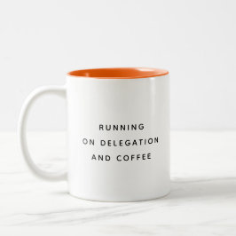 De Café Em Dois Tons Caneca Divertida para Escritório para Chefe Colega