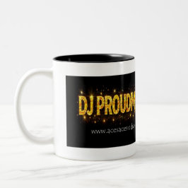 De Café Em Dois Tons Caneca DJ Proudmomma