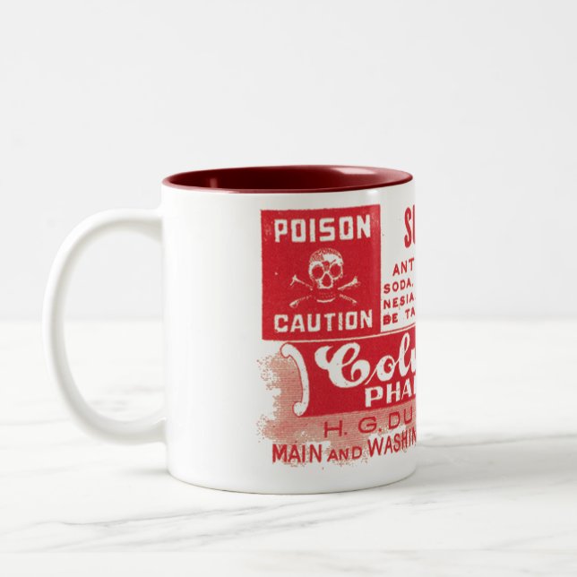 De Café Em Dois Tons Caneca do ácido sulfúrico (Esquerda)