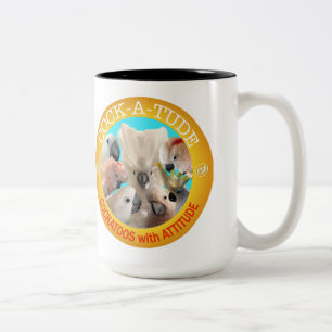 De Café Em Dois Tons Caneca do açúcar