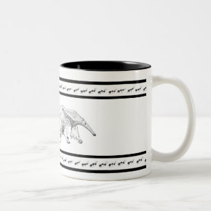 De Café Em Dois Tons Caneca do Anteater