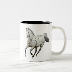 De Café Em Dois Tons Caneca do Appaloosa do leopardo